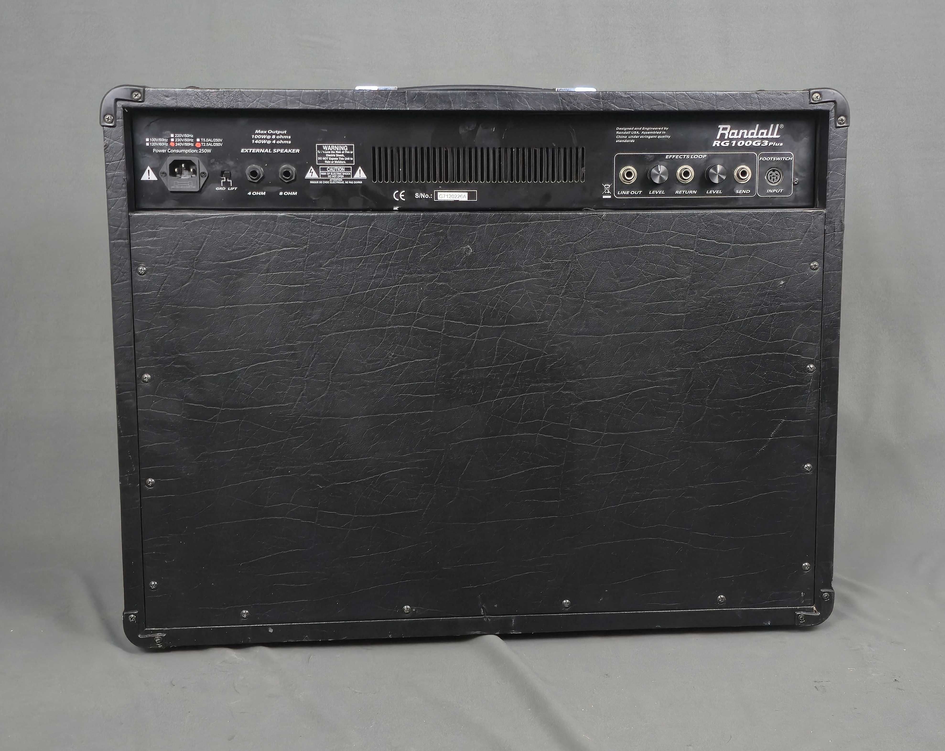 Randall RG100 G3 Plus Combo 100 W Wzmacniacz Gitarowy