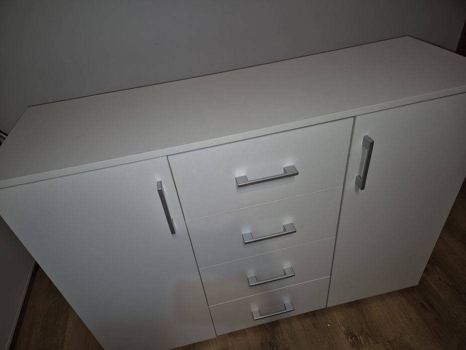 Komoda biała duża