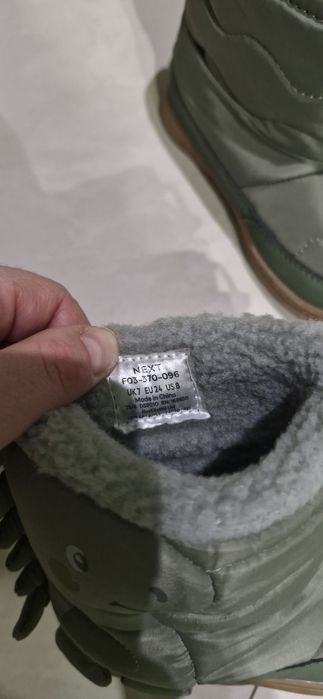 Водостійкі термо чоботи зимові 24 розмір