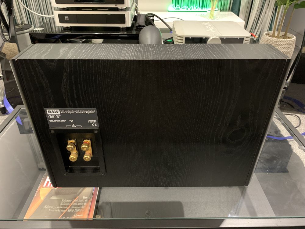 Hi-End Centralna Bowers & Wilkins CDM CNT Nautilus Czarna Stan Idealny