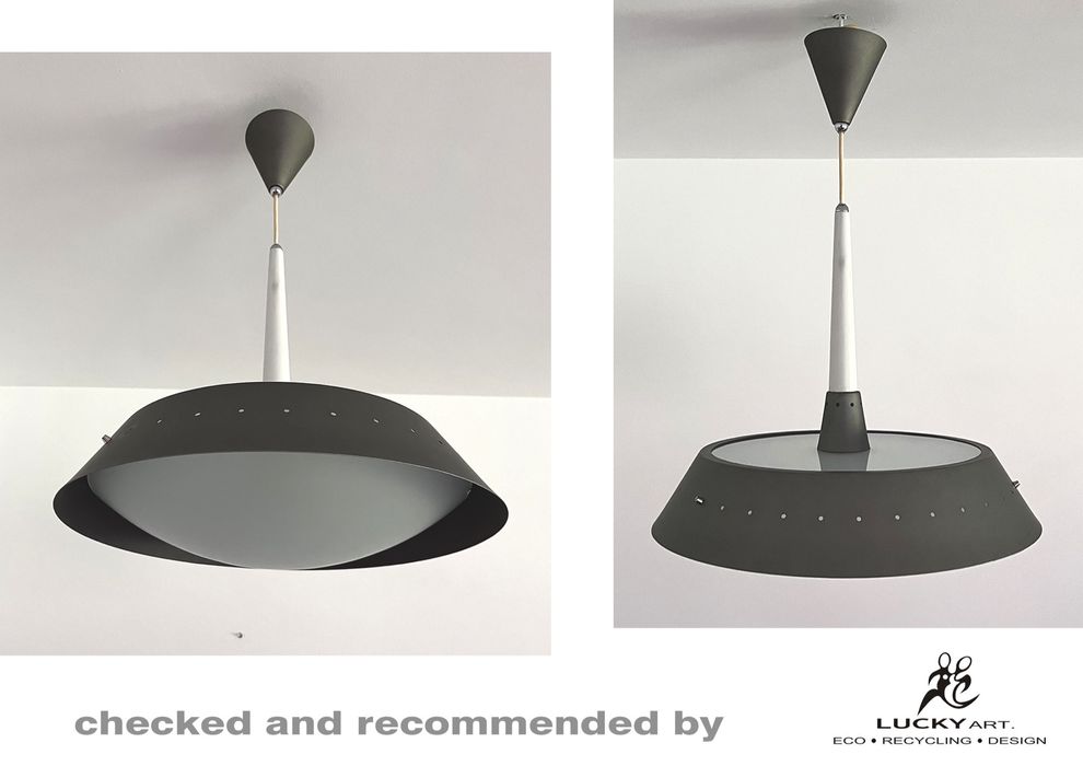 Lampa wisząca Ufo vintage, oryginał