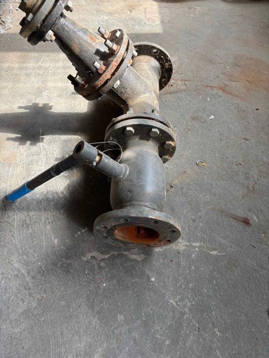 zawór zasuwa do wody  Broen DZT DN100 Pn16 + trójnik z redukcją