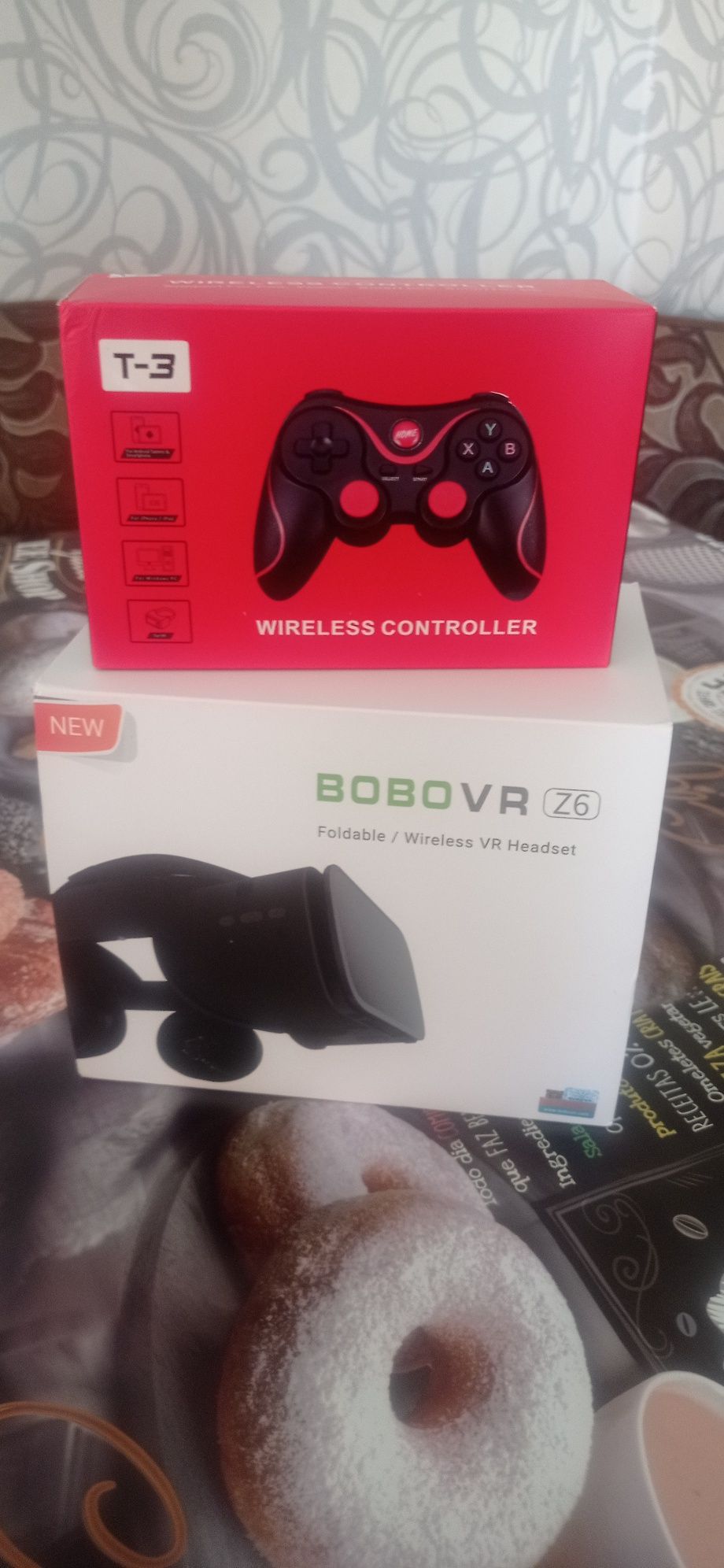 vr очки Bobo VR Z6 окуляри віртуальної реальності для телефону з джойс