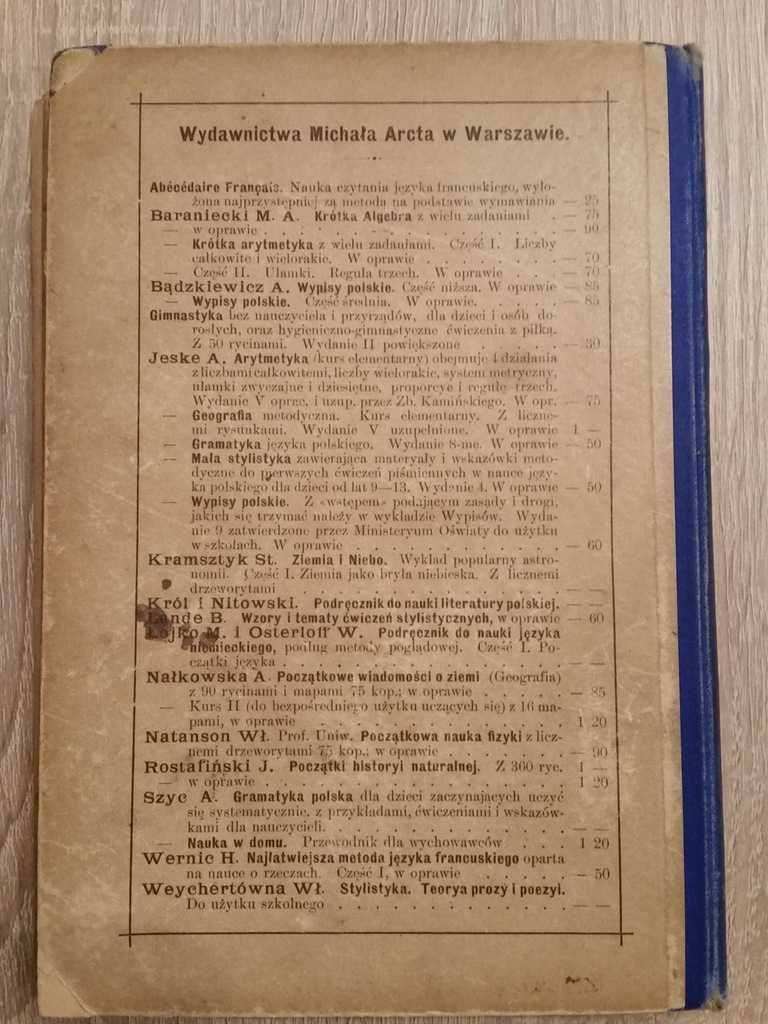 M. Brzeziński Pogadanka z Dziedziny Przyrody i Przemysłu 1898  wyd. II