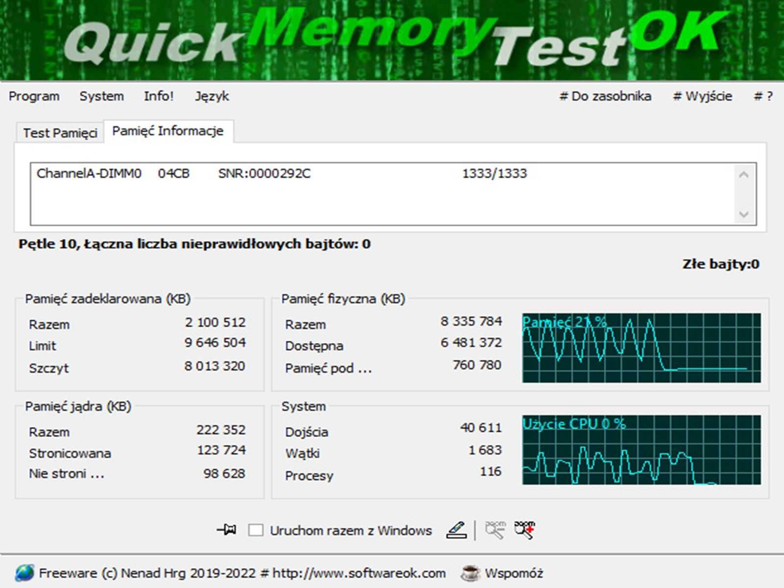 DDR3 8GB Adata 10600 -Komputer