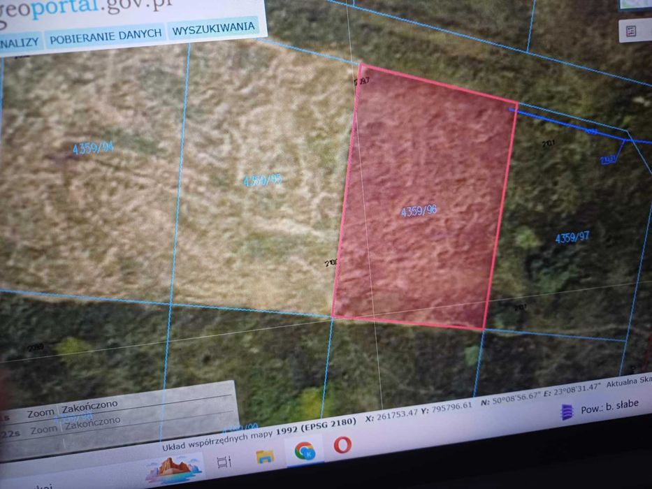 Sprzedam działkę - Lubaczów oś. Starzyny