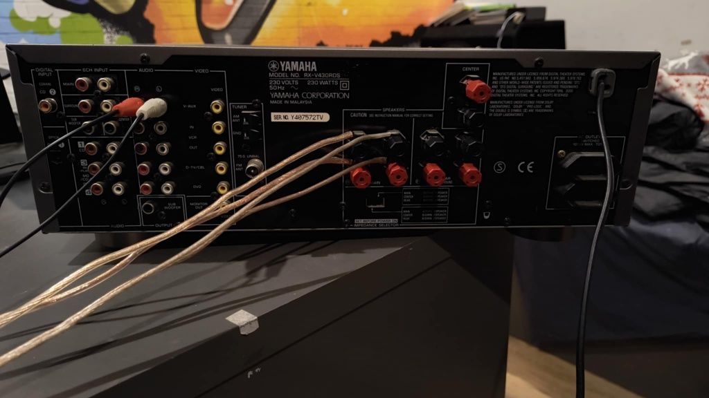 Wzmacniacz yamaha rx-v430rds