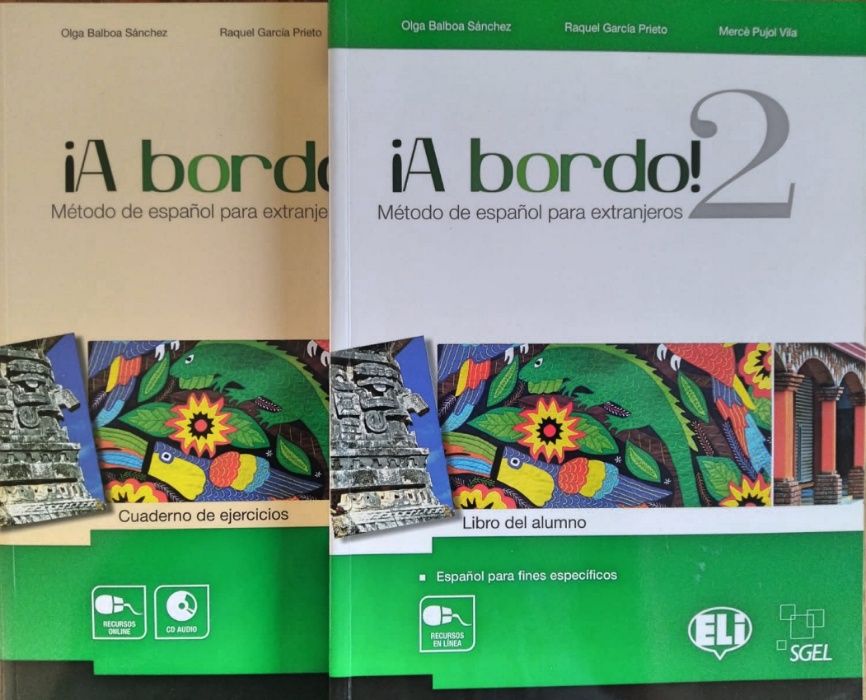 A Bordo 2 język hiszpański podręcznik i ćwiczenia z CD