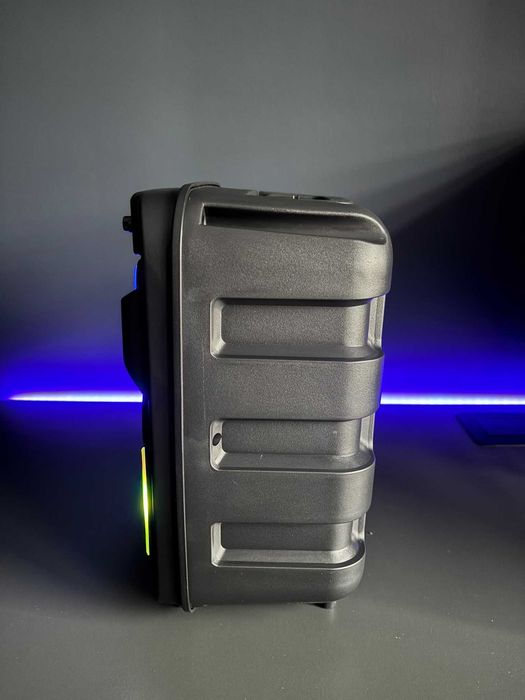 Głośnik Bluetooth SUPER BASS GY-802 Kolumna LED z mikrofonem i pilotem