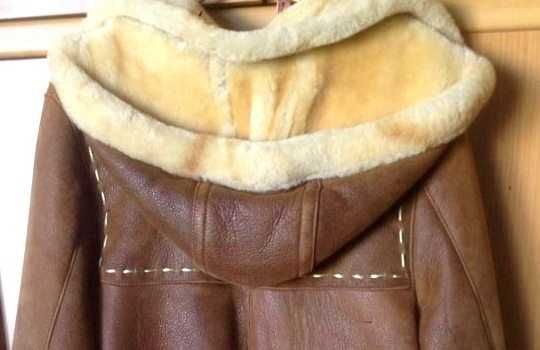 Дубленка финская натуральная женская размер 48/50