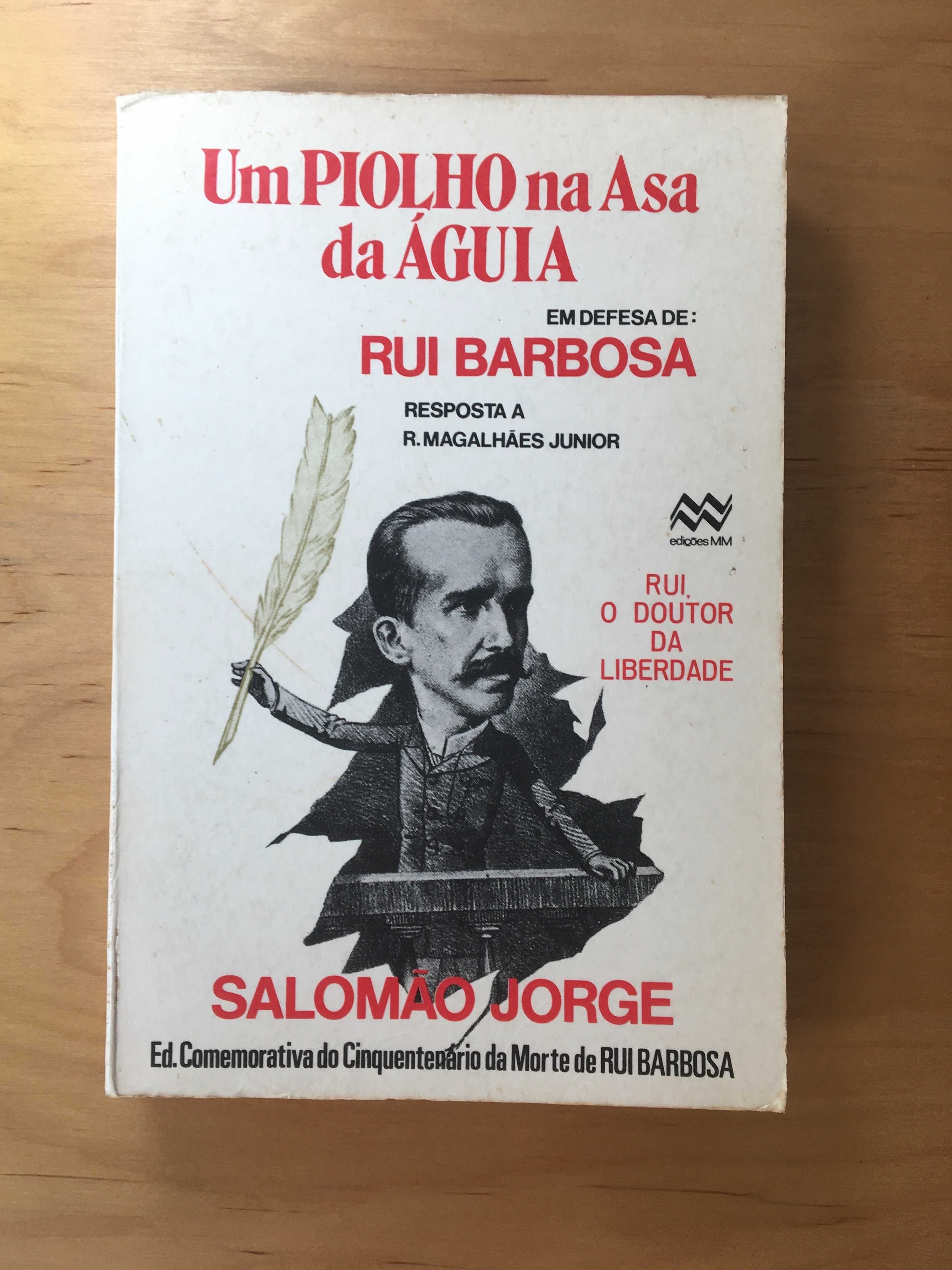 Livro Um piolho na asa da águia, Salomão Jorge, raro