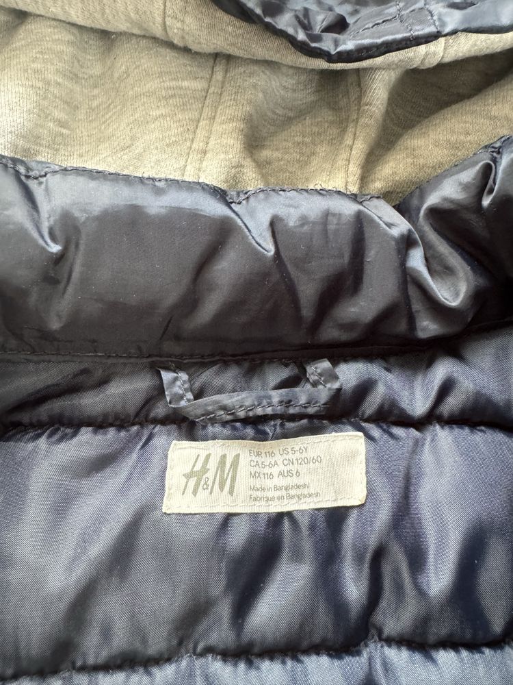 Курточка H&M 116 5-6років куртка демі
