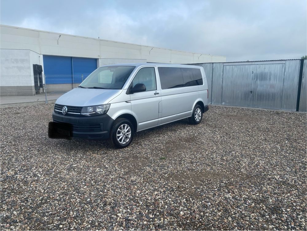VW caravelle salon pl 9os 180tys long t6 dsg hak klima 19r