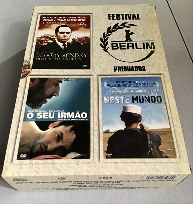 Festival de Berlim - 3 Filmes + caixa de arquivo