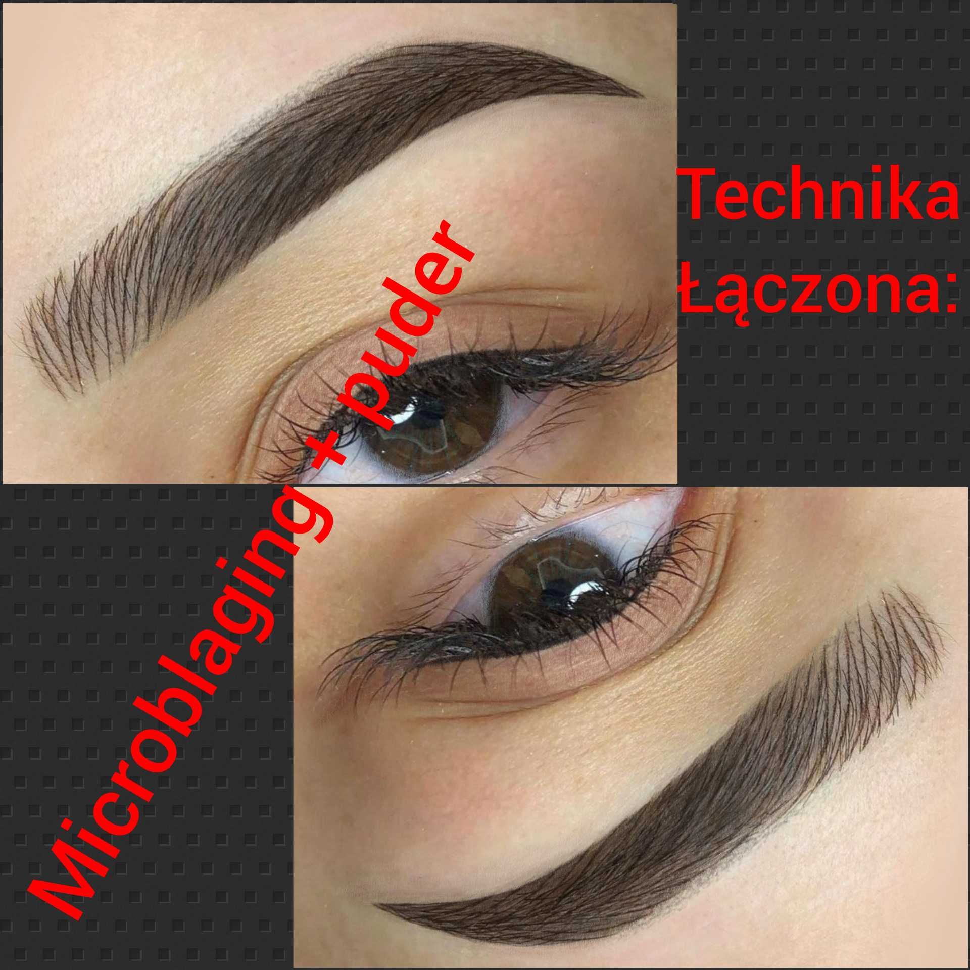 Kurs Szkolenie Makijażu Permamentnego brwi Microblading, piórkowa,