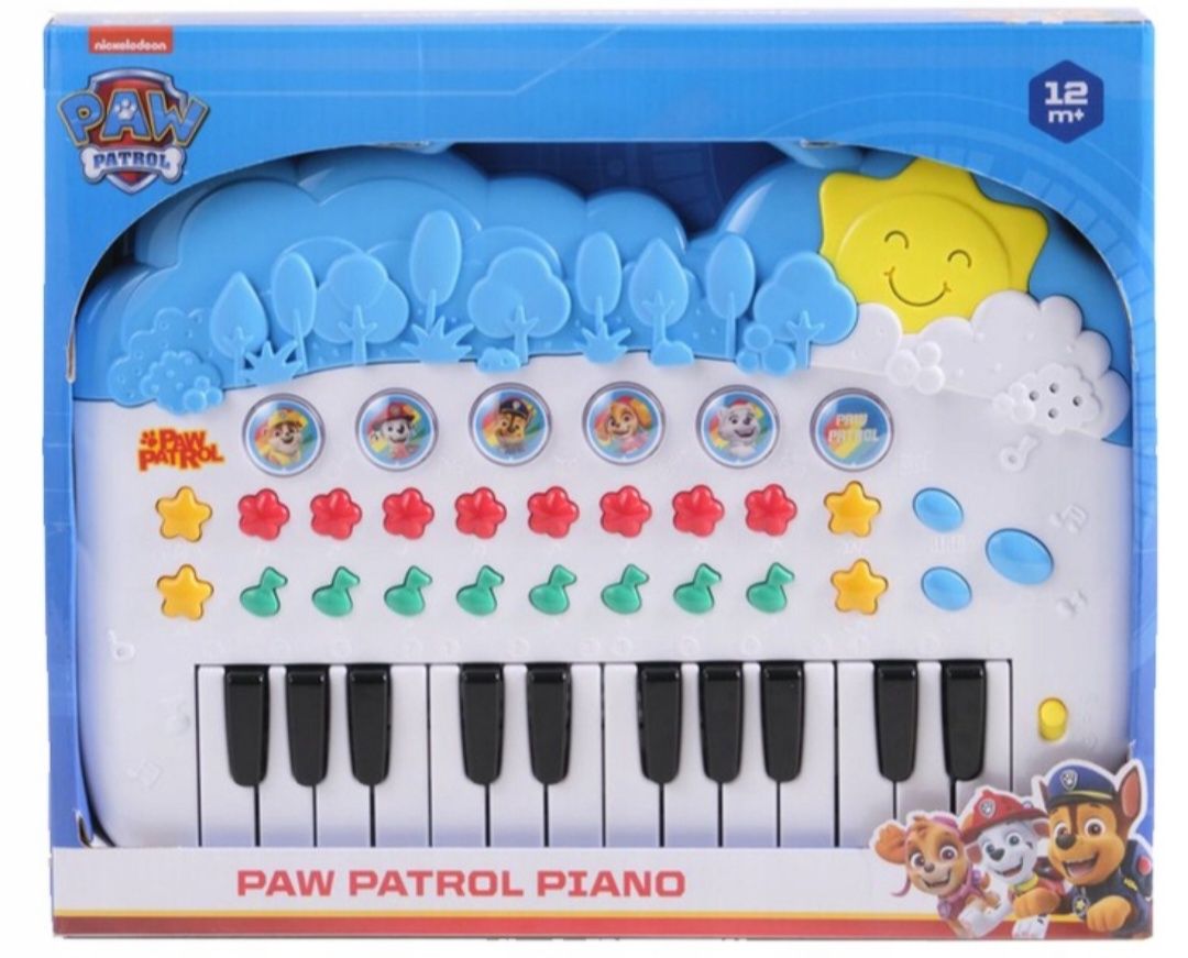 Paw patrol щенячий патруль інтерактивне дитяче піаніно