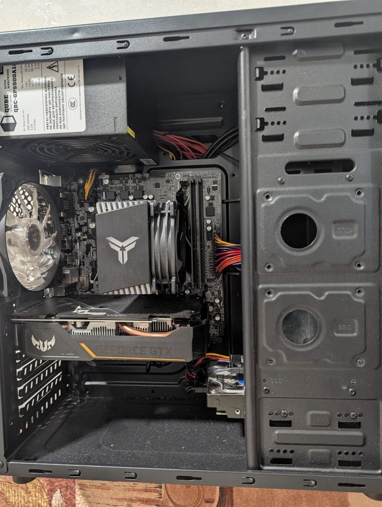 Ігровий ПК / монтаж / офіс — Ryzen 5 + GTX 1650 / 16 ГБ / SSD