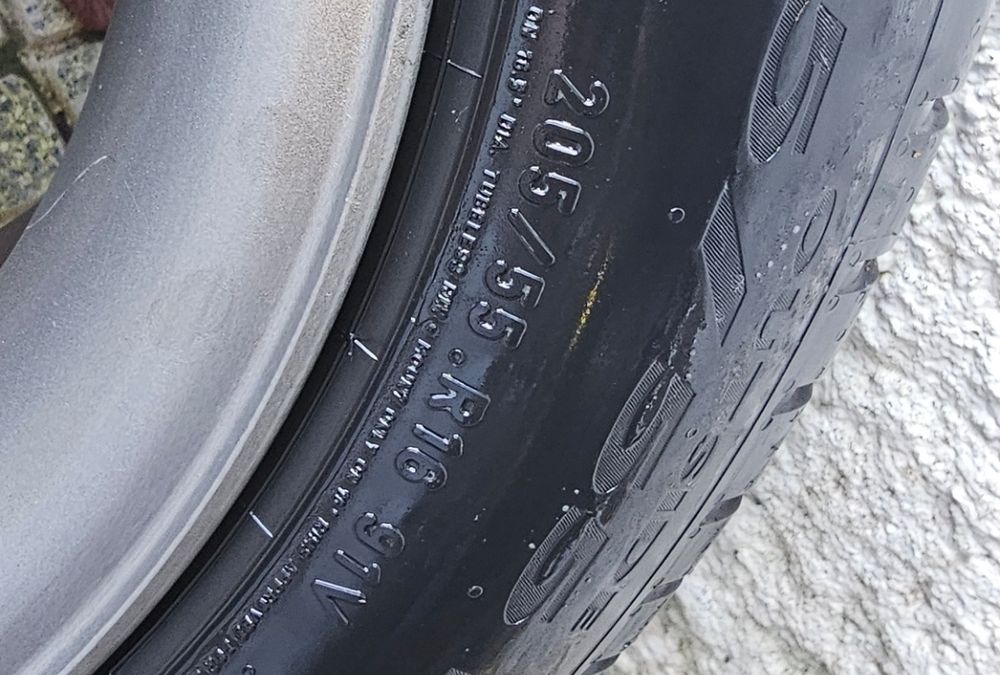 Jantes 16 BMW 5x120 com pneus