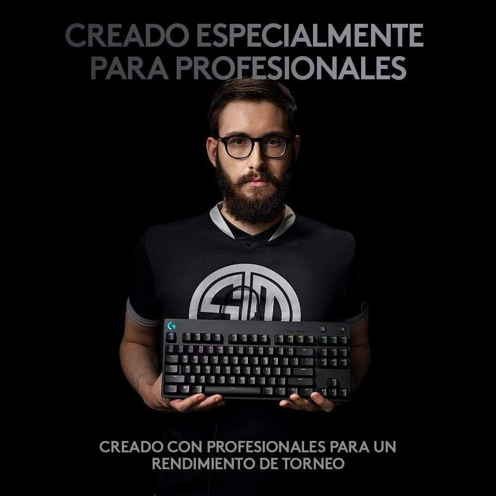 Logitech G PRO Teclado Mecânico TKL Gaming RGB Switch GX Blue