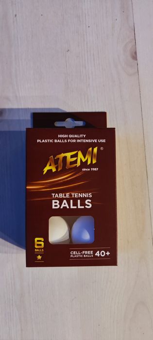 Piłeczki Atemi 6 sztuk