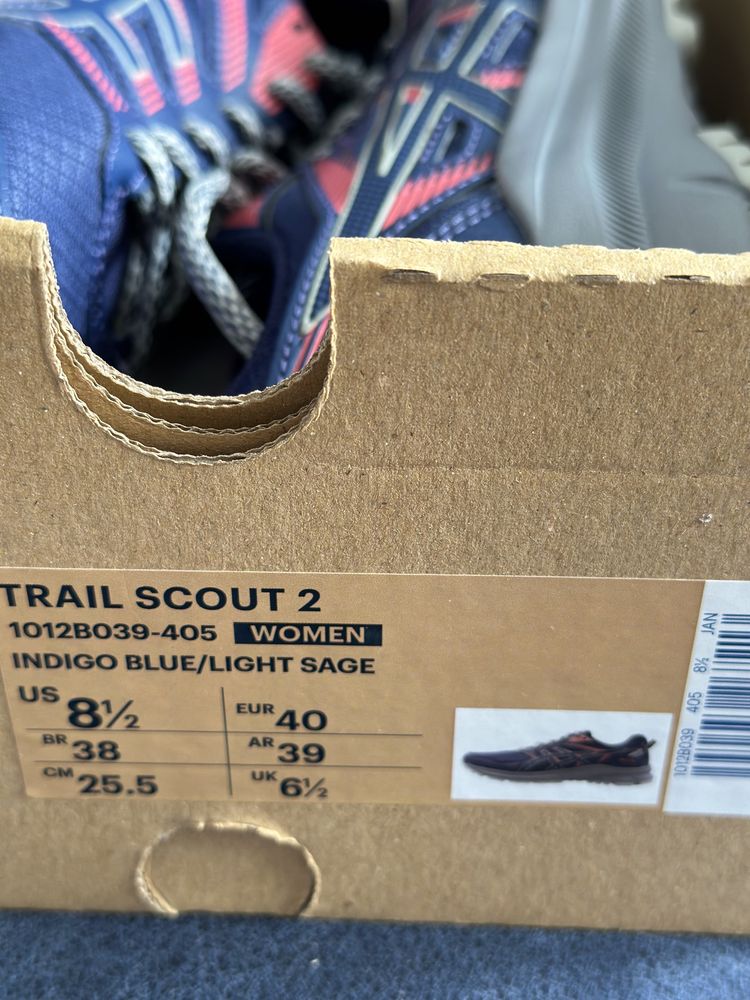 Buty damskie do biegania ASICS Trail Scout 2