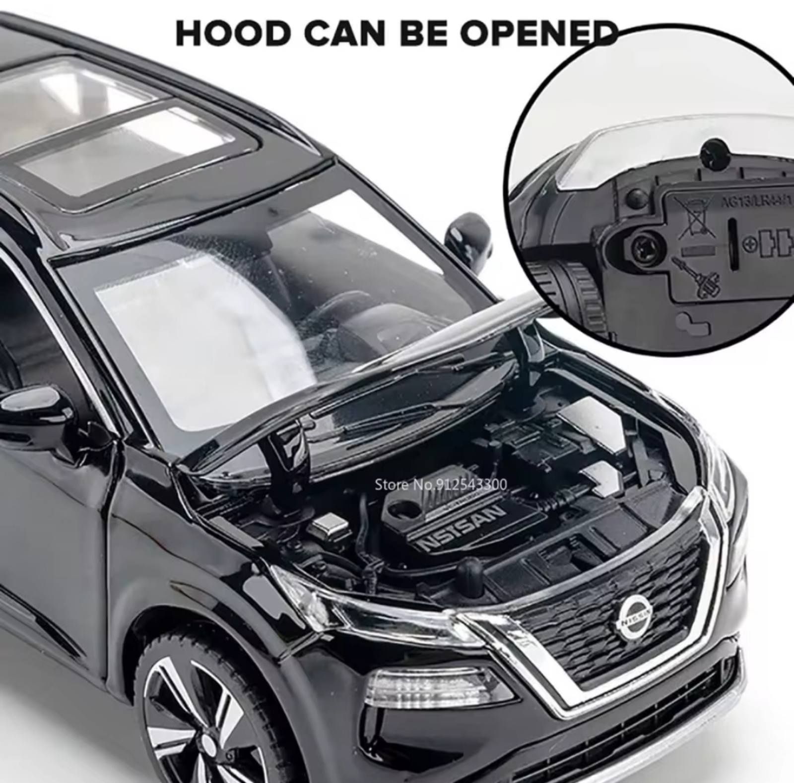 Коллекционная модель автомобиля Nissan X - Trail размер 1/32
