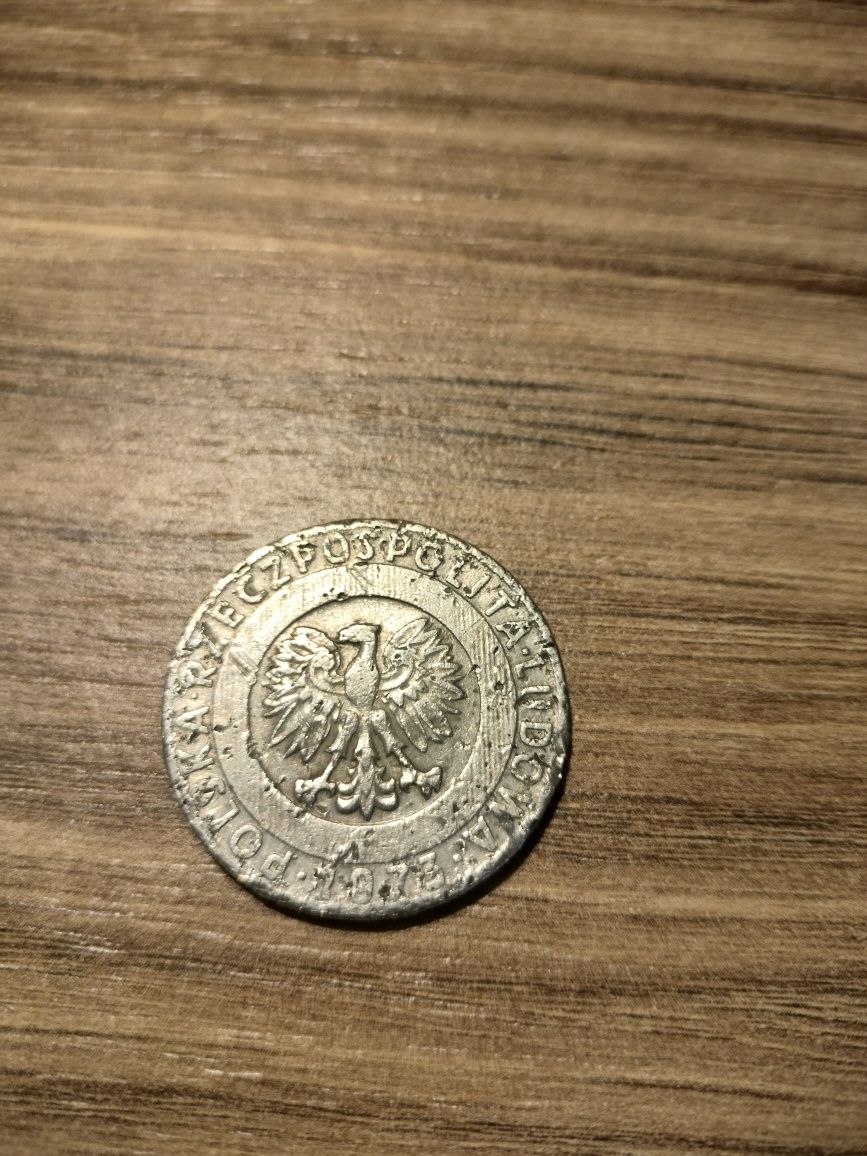 Moneta 20 zł 1973 r. Wieżowiec i Kłosy