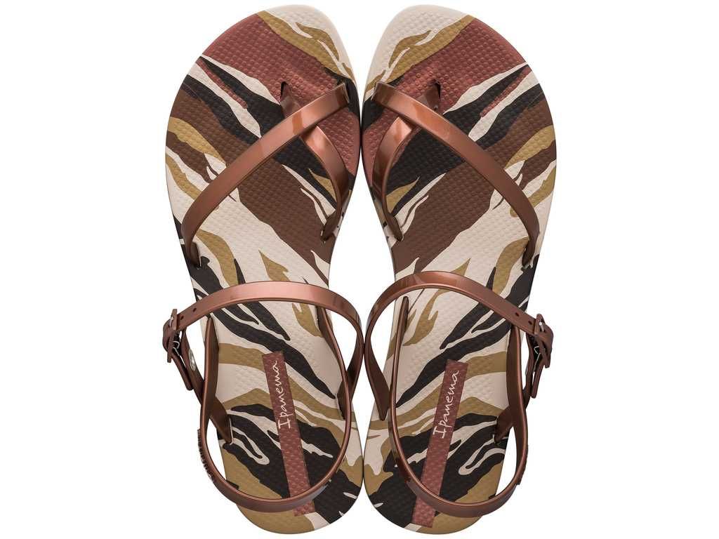 Сандалі жіночі Ipanema Fashion Sandal IX коричневі оригінал Бразилія