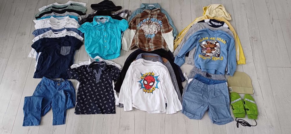Zestaw Komplet 49 Ubrań Dla Chłopca Dziecka 6 Lat 110 Wysyłka!