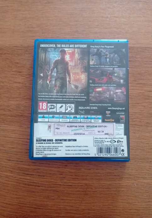 Sleeping Dogs " Deefinitive Edition " PS4