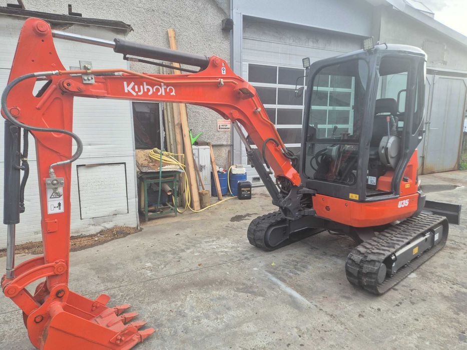 Minikoparka kubota u35