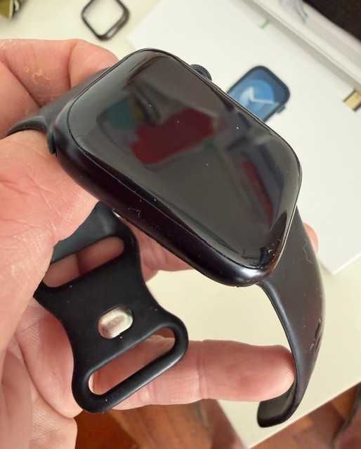 Vendo Apple Watch Series 9 45mm (Como Novo) + Extras!