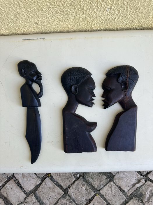 Venda várias esculturas Arte Africana Lote