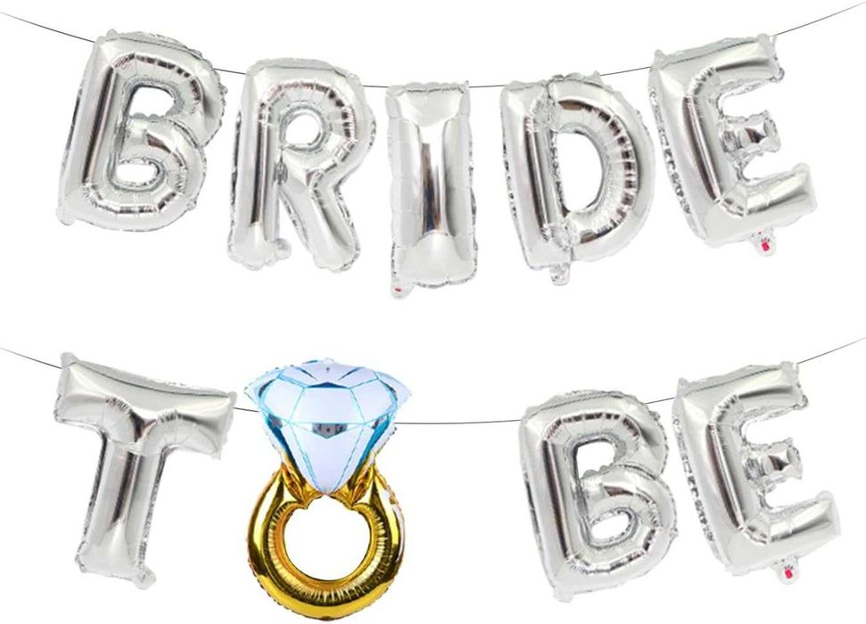 Decoração para despedida de solteira balões "Bride to Be" ENVIO GRÁTIS