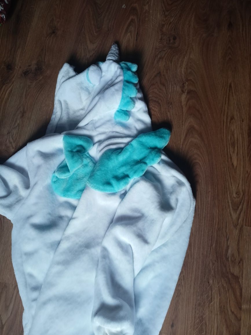 Strój kigurumi jednorożec