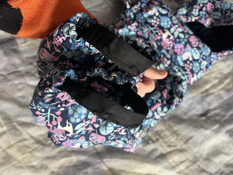 Дитячий зимовий термо суцільний комбінезон Reima Puhuri 86 розмір