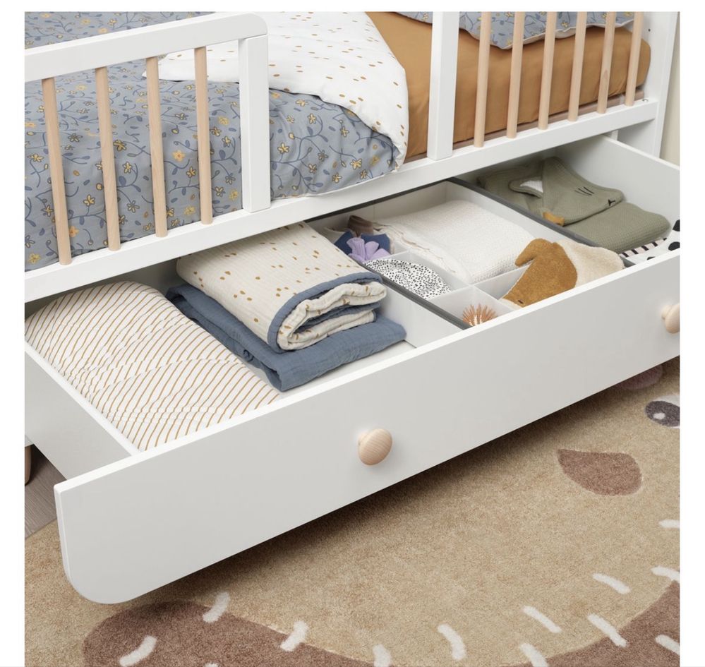 Vendo berço ikea MYLLRA - branco - com colchão