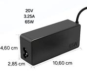 Transformador Alimentação Portátil USB C 65W 20V 3.25A Tipo C