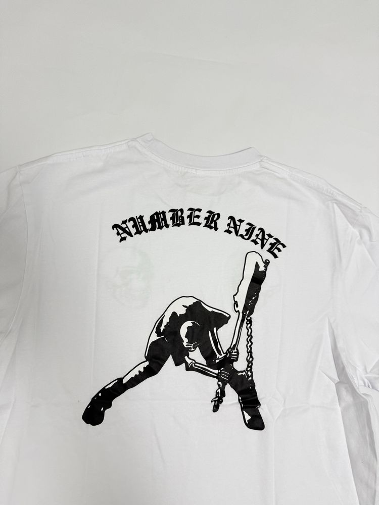 футболка Number Nine Double Skull tee M L