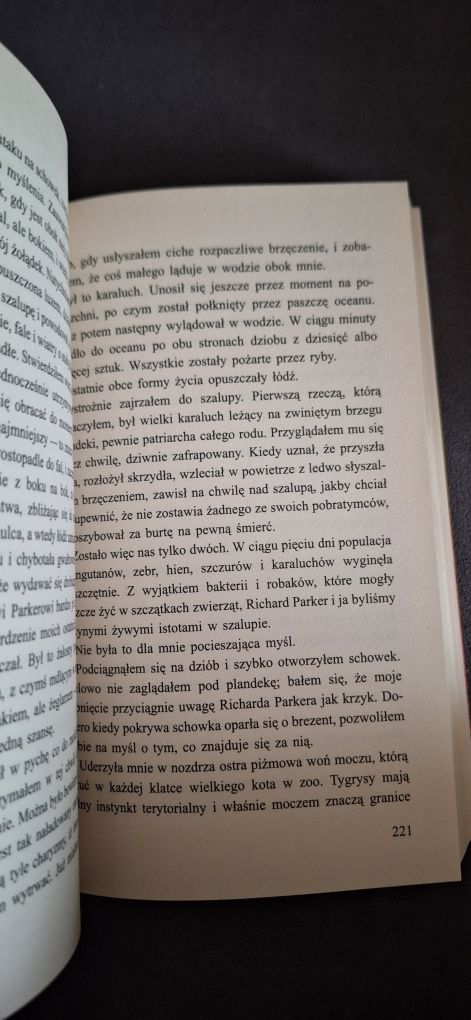 Książka "Życie Pi" Yann Martel