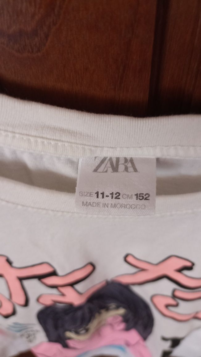 T-shirt Zara menina 11-12A