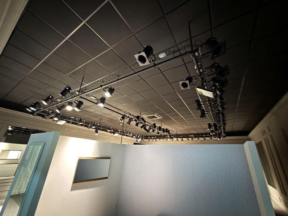 Projetores de luz para exposicao - par 46 spot