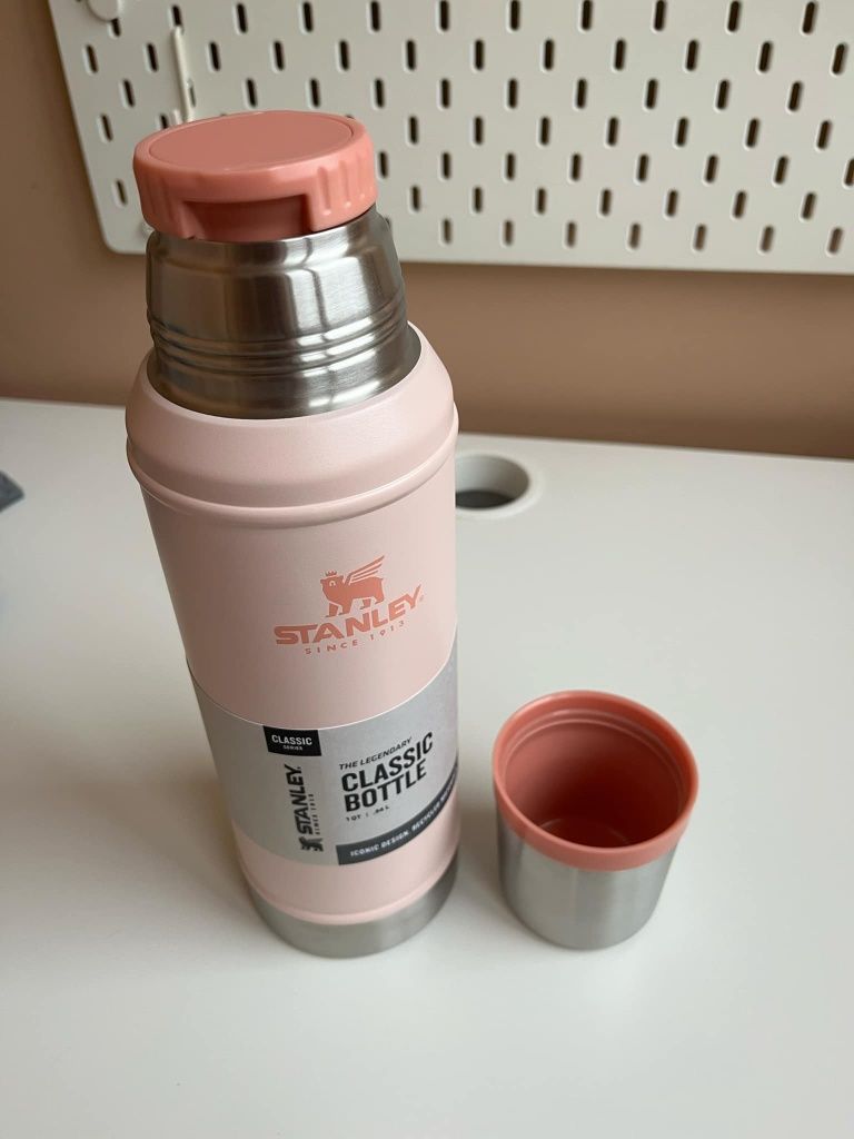 Термос Stanley legendary classic bottle 1qt 0.94L розовий