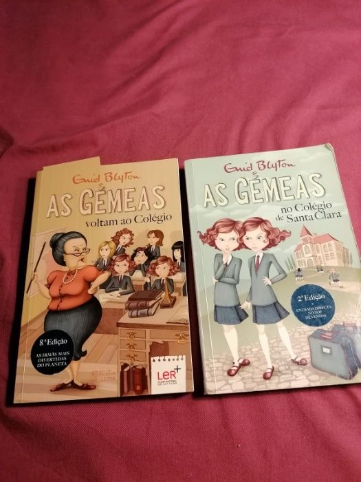 2 Livros Coleção AS Gémeas