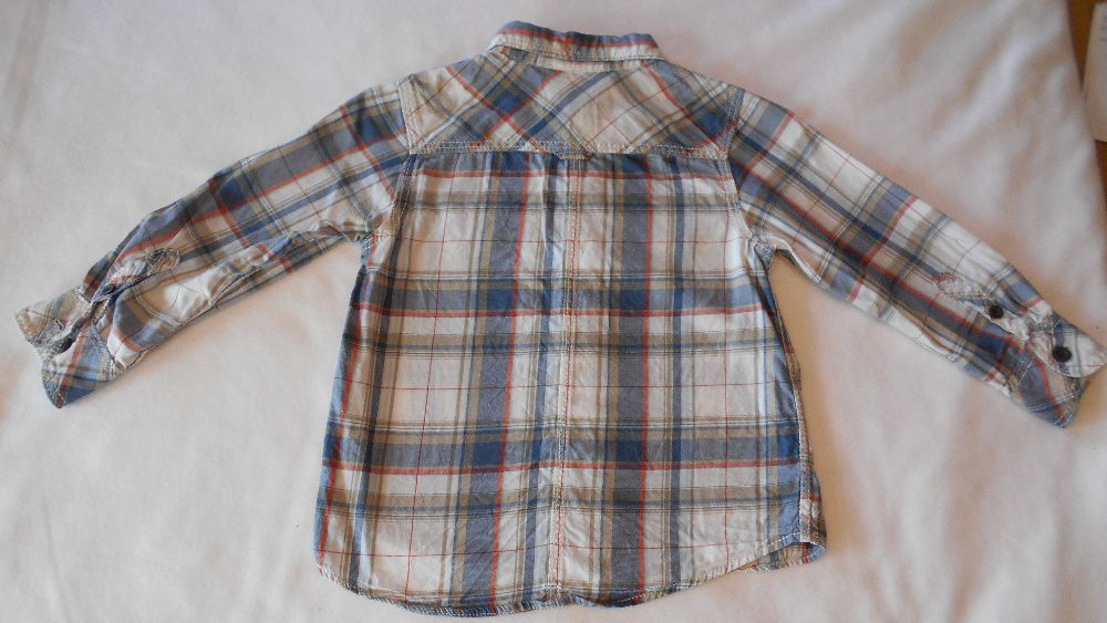 Koszula dla chłopca w modną kratę, L.O.G.G, rozmiar 110