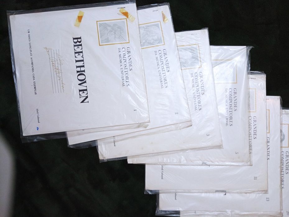 8x vinil musica classica 	- Grandes Compositores Da Música Universal*