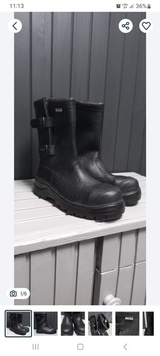 Nowe buty bezpieczne saperki 43