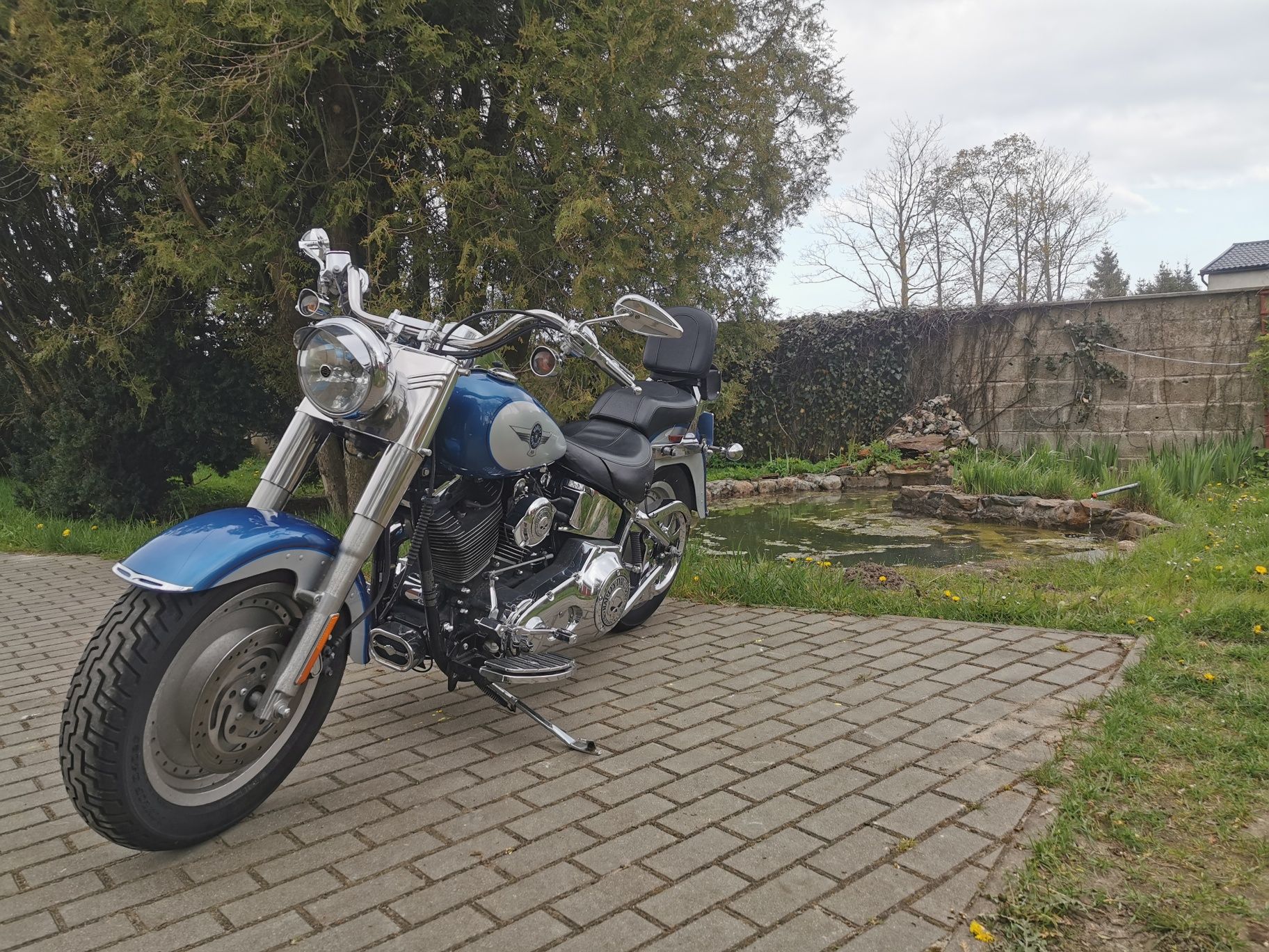 Piękny Harley fat boy 15lecie modelu, dużo dodatków, mały przebieg!