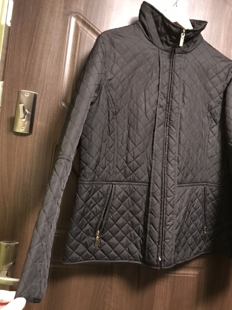 Czarna pikowana kurtka Basic Editions L XL Zara