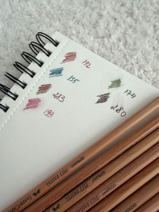 Пастельні олівці Faber-Castell Pitt pastel